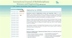 Desktop Screenshot of ijmse.org